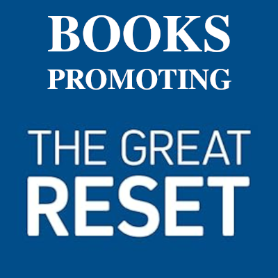 Image of Books promoting the Great Reset